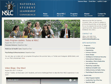 Tablet Screenshot of american.nslcleaders.org